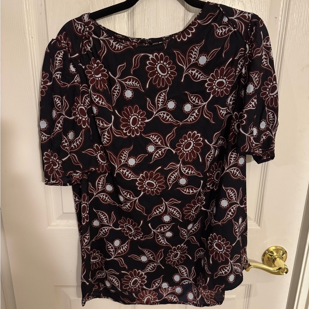 Ann Taylor Floral Blouse